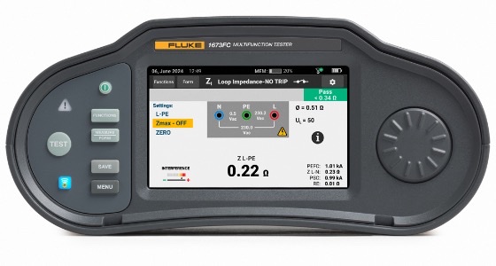 Multifunction installation tester, Fluke